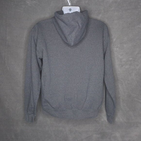 Jerzees Lake Tahoe Mens Graphic Hoodie M Gray Outdoor Pullover Sweatshirt - Picture 3 of 6